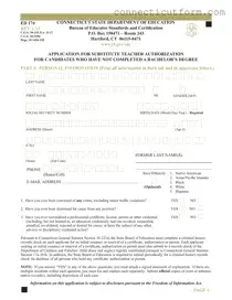 Free Connecticut Ed 174 Form