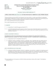 Free Connecticut Ed 177 Form